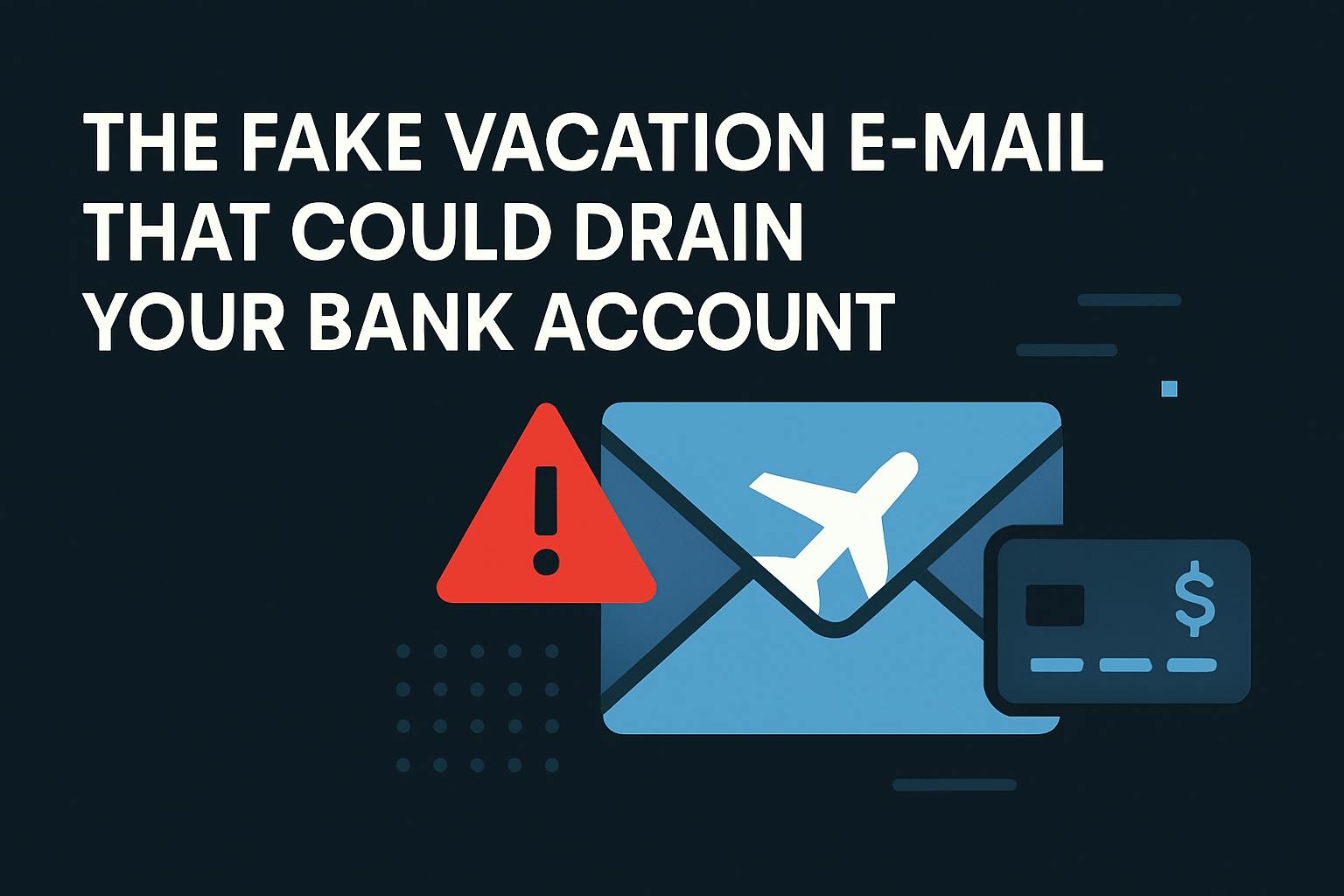 The Fake Vacation E-mail That Could Drain Your Bank Account